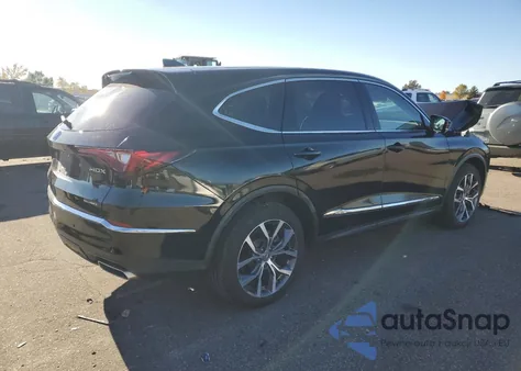 2022 Acura Mdx Technology z USA, uszkodzony, nr VIN 5J8YE1H44NL037111